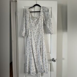 ASTR long dress with open back